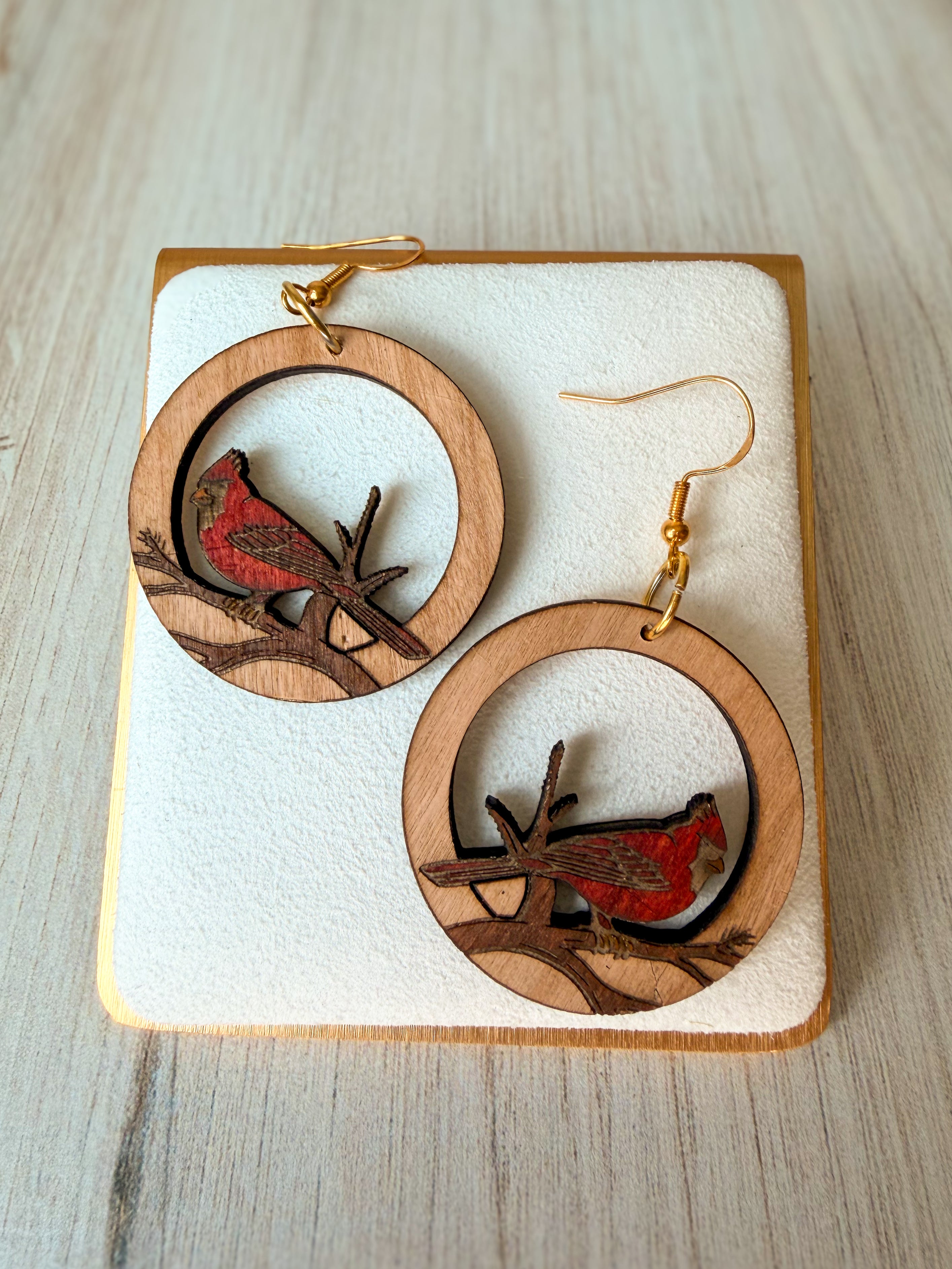 Handmade Wooden Earrings