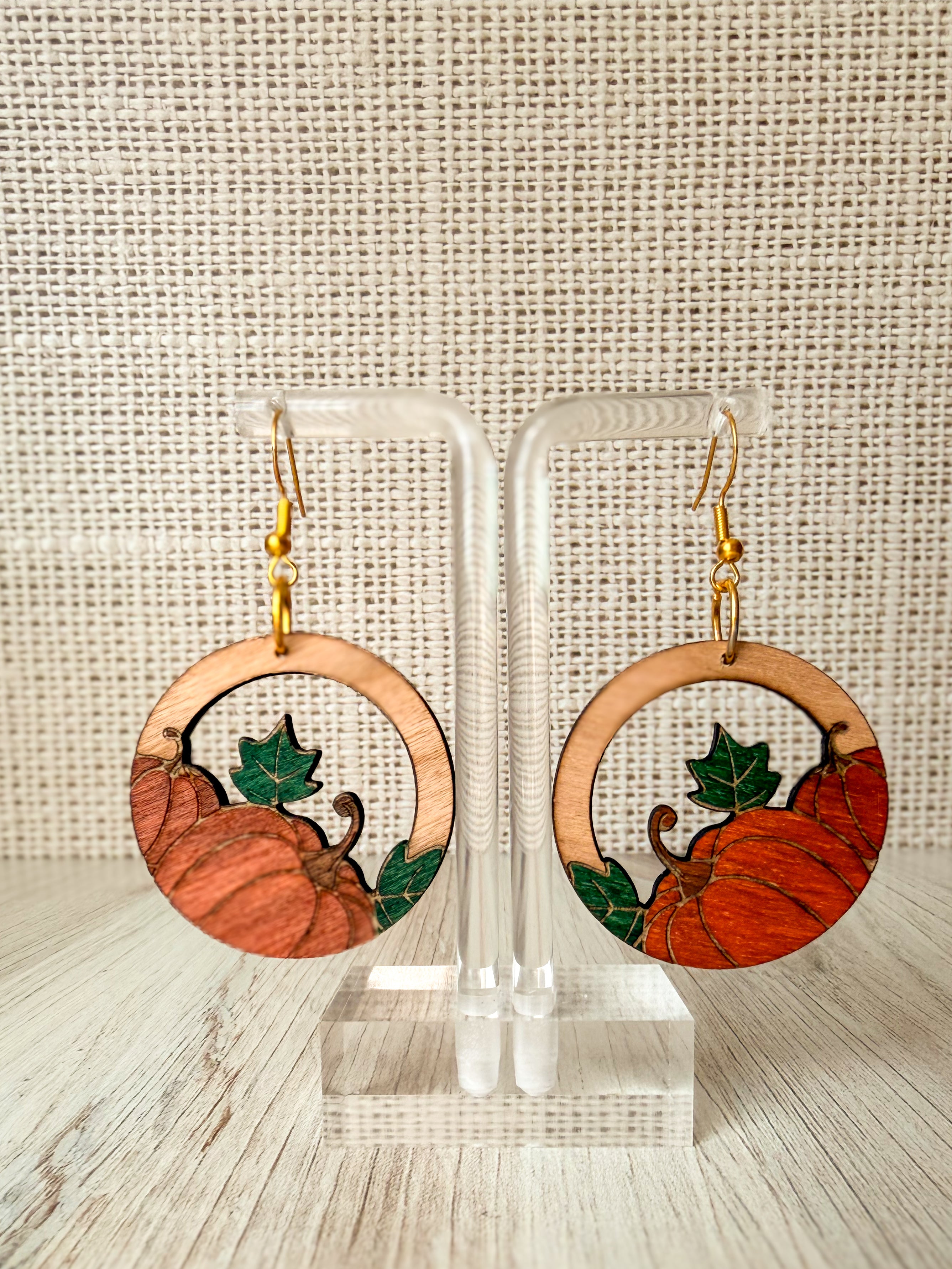Handmade Wooden Earrings