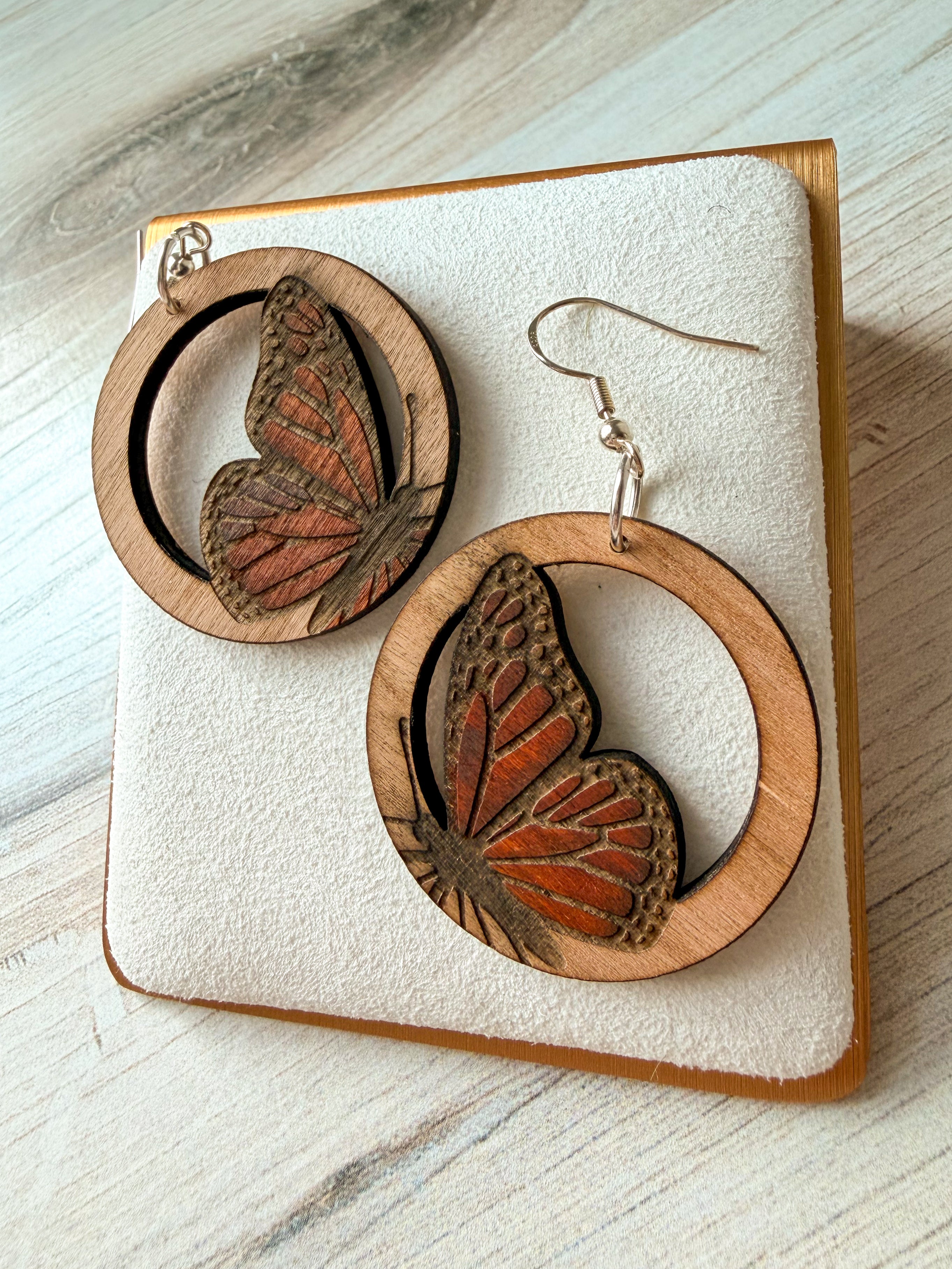 Handmade Wooden Earrings