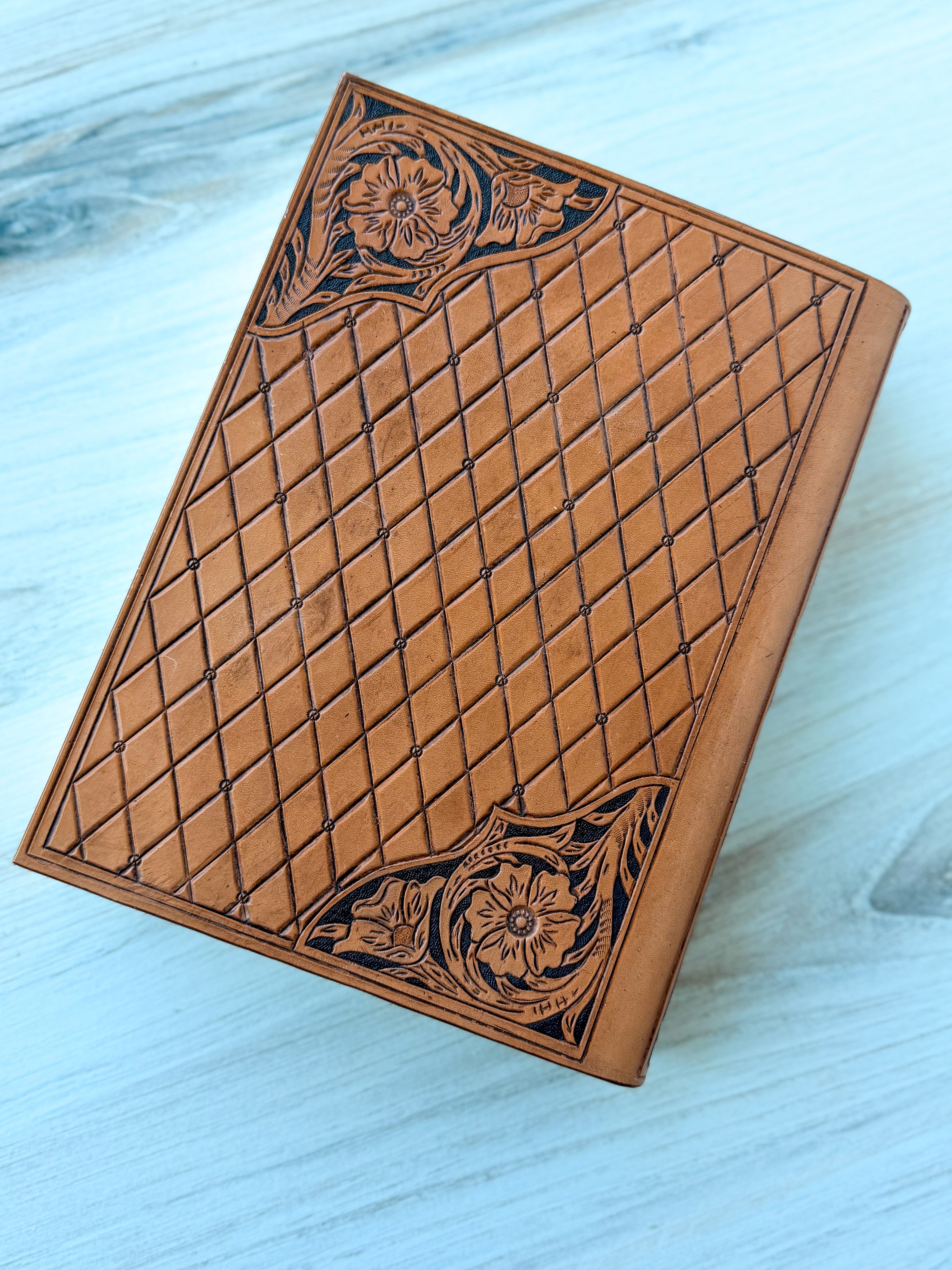 Sunflower & Rose Initial Bible