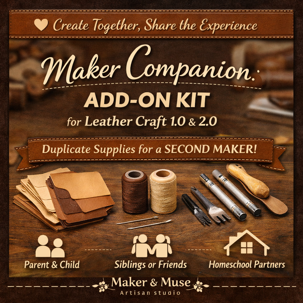 Maker Companion: ADD-ON Kit for Leather Craft 1.0 & 2.0