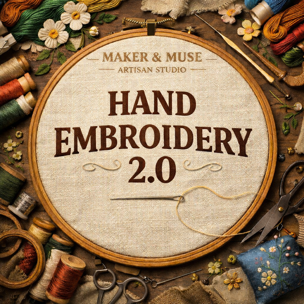 Maker Kit: Hand Embroidery 2.0