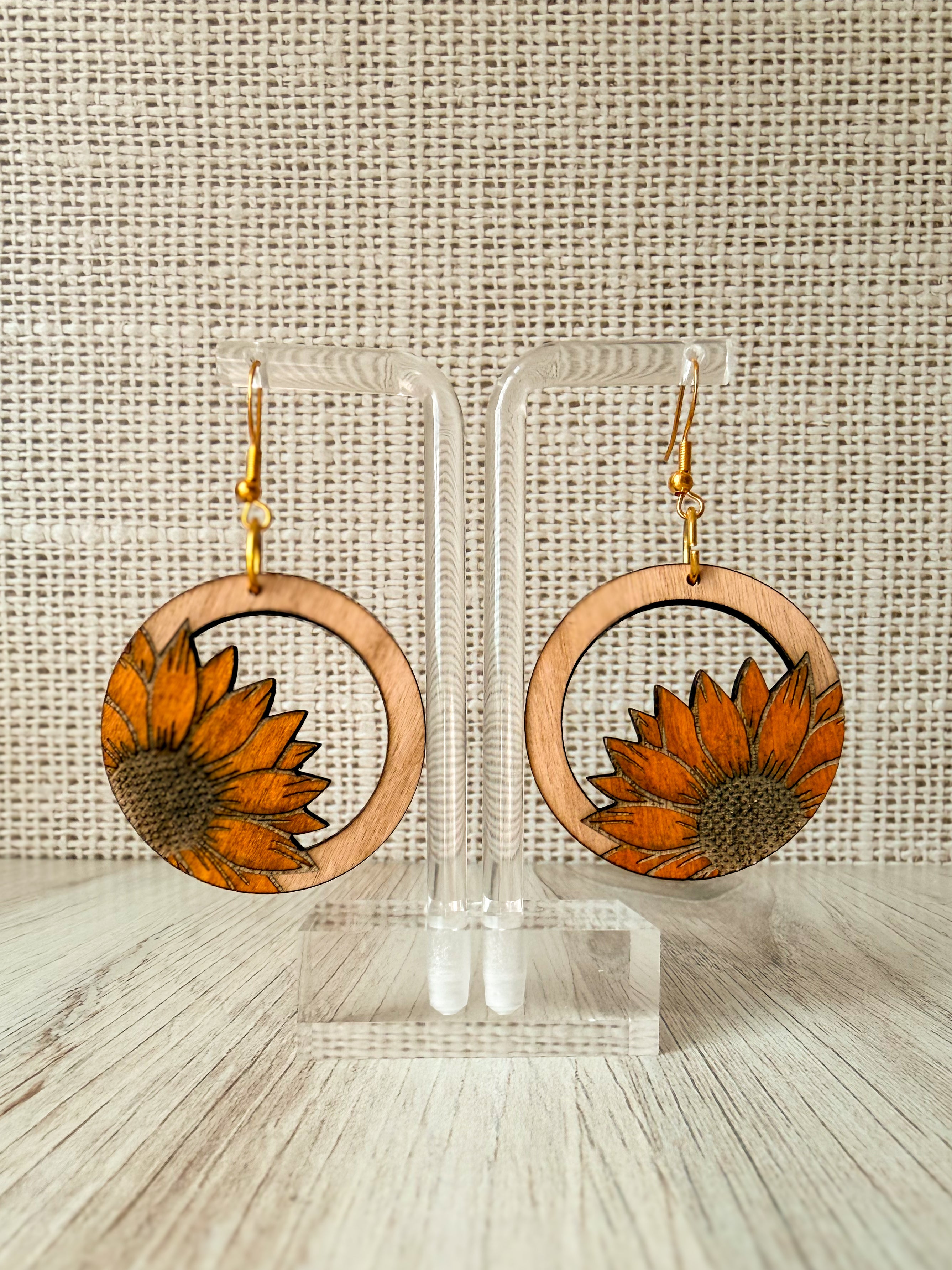 Handmade Wooden Earrings