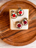 Maker Single Project Kit: Embroidered Rose Earrings